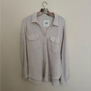 Aerie waffle shirt